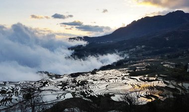 หยวนหยาง สถานที่ท่องเที่ยวยอดนิยม อลังการนาขั้นบันได