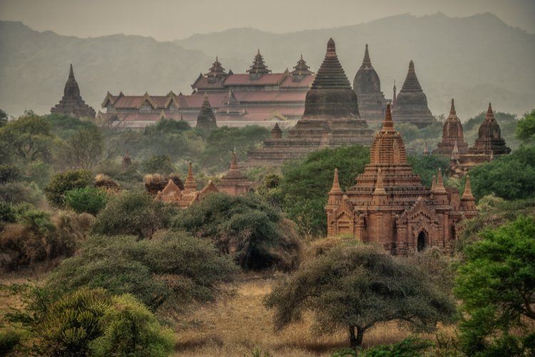 พุกาม  เมืองโบราณเมืองแห่งประวัติศาสตร์ของพม่า